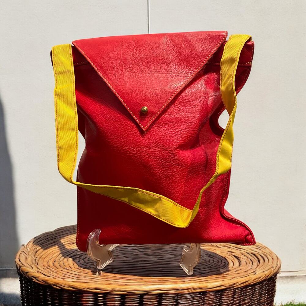 Zac Posen + DHL Tote Bag For Teachers Red 
Handbag